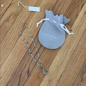 NWT beaded pendant necklace